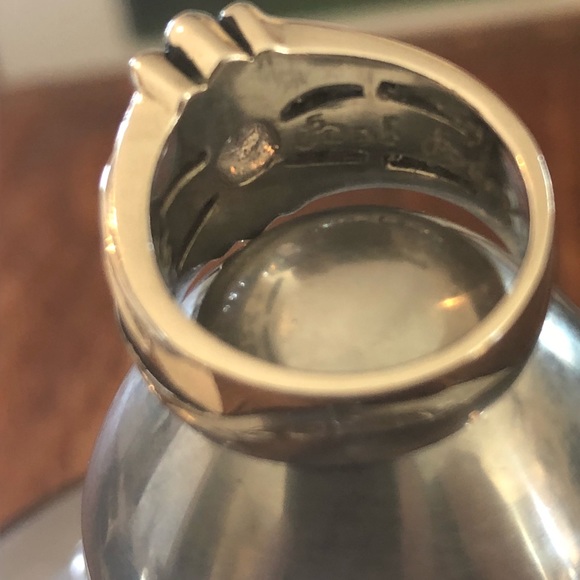 Bob Berg High Quality Clear CZ’s & .925 Ring - Picture 7 of 8